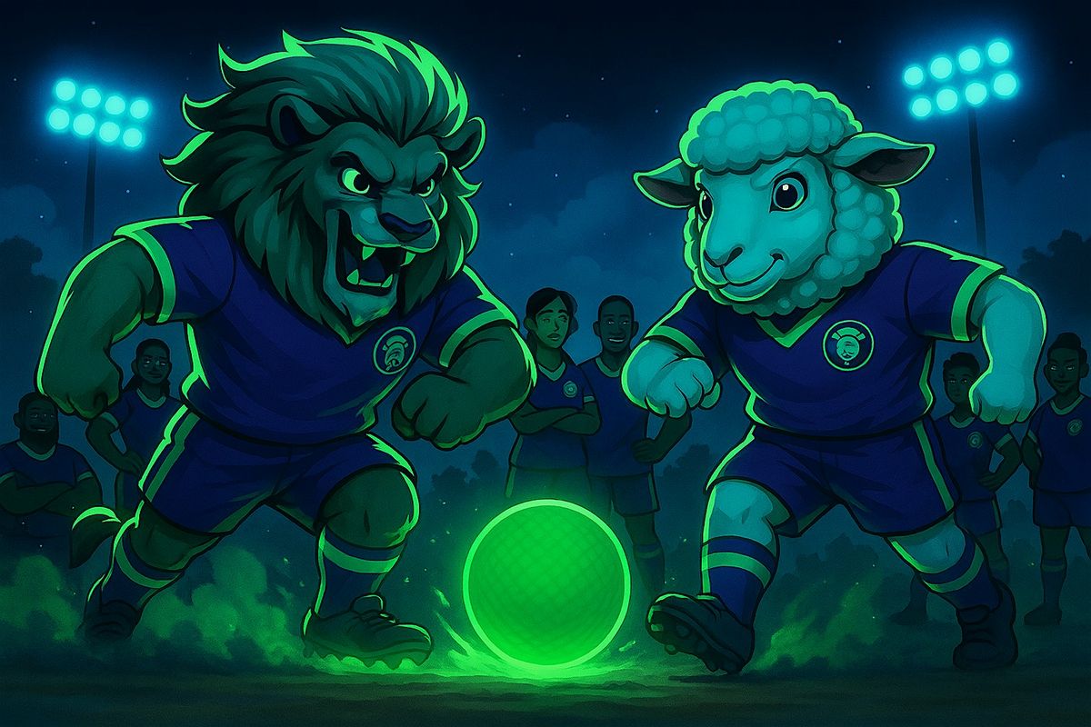 Lions V Lambs "Light Up the Night" Glow-in-the-Dark Kickball Game