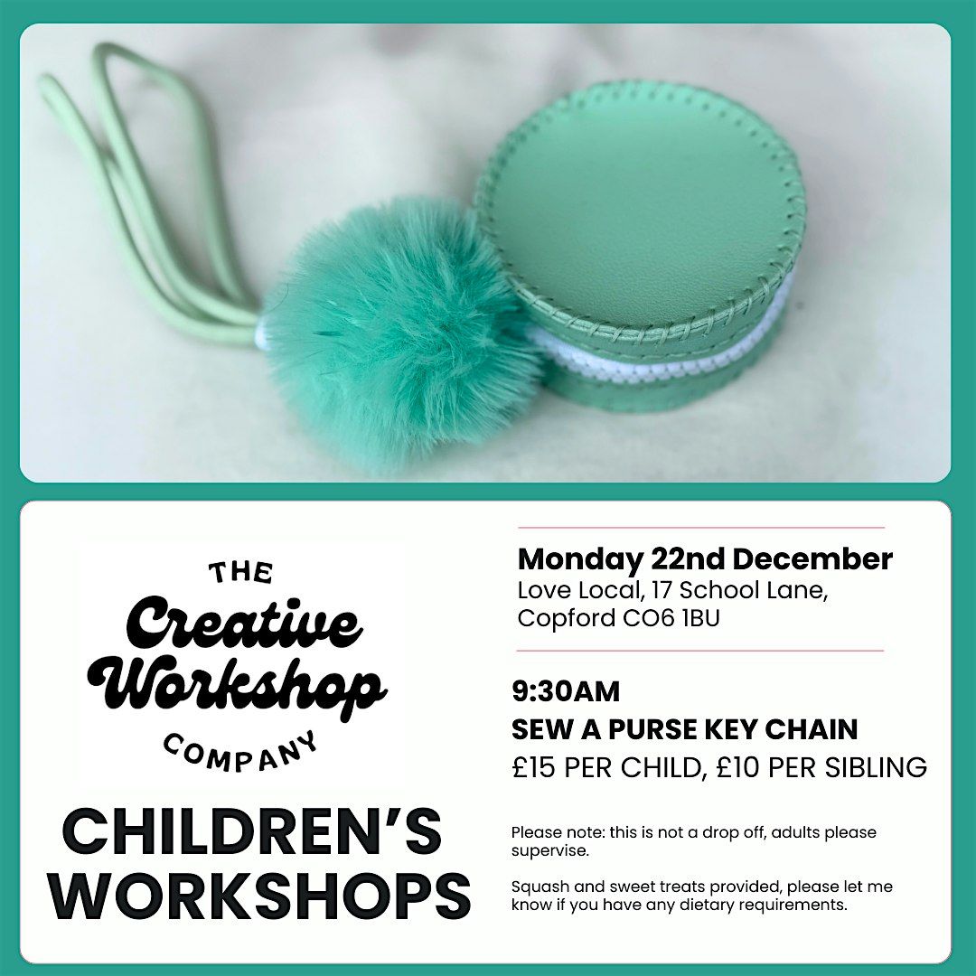 Sew a Purse Key Chain Workshop