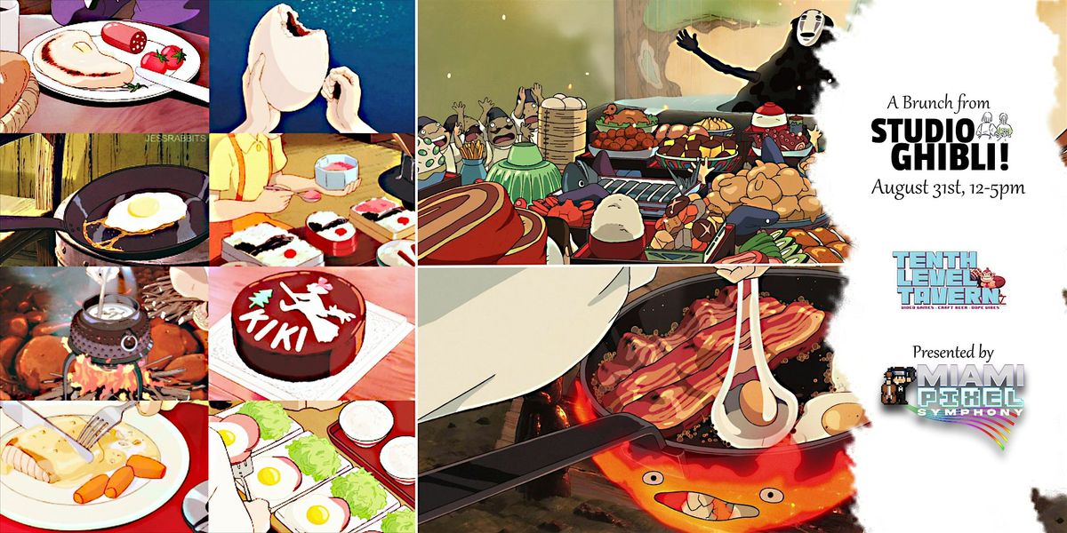 Studio Ghibli Brunch @ Tenth Level Tavern!