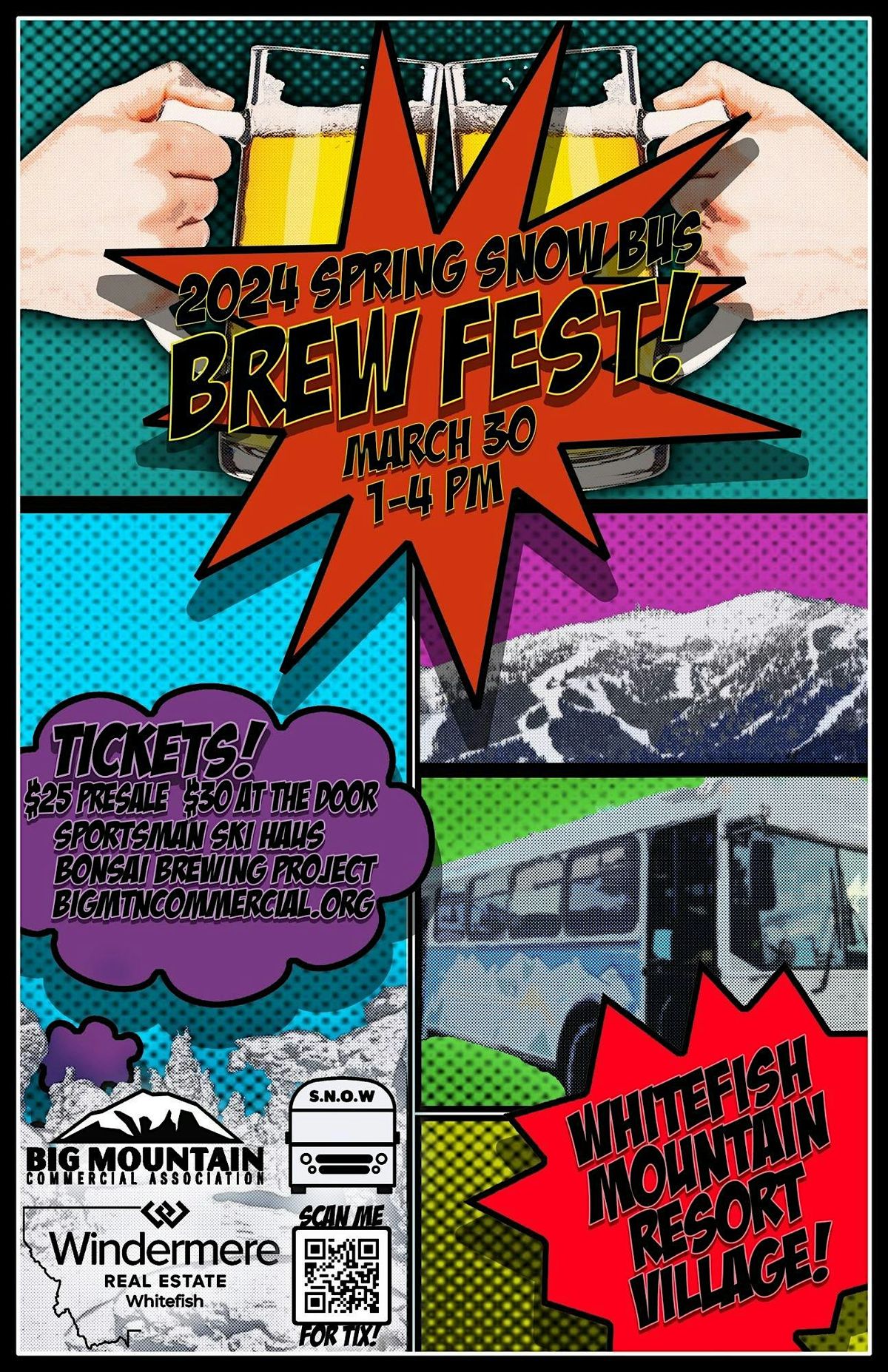 Spring S.N.O.W. Bus Brew Fest