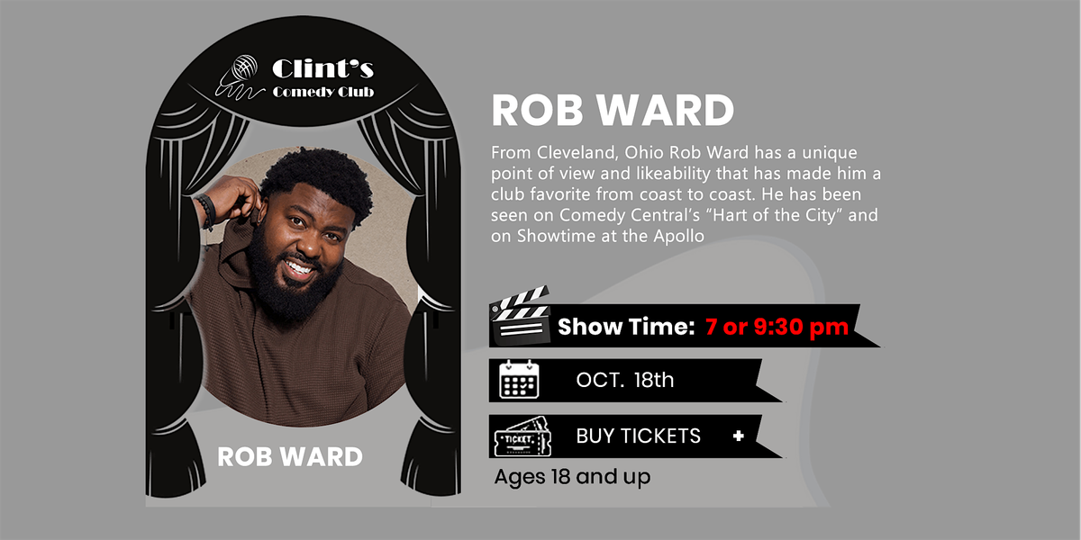 Comedian Rob Ward
