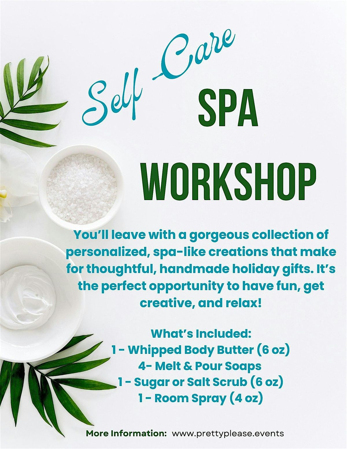 Self-Care SPA Workshop