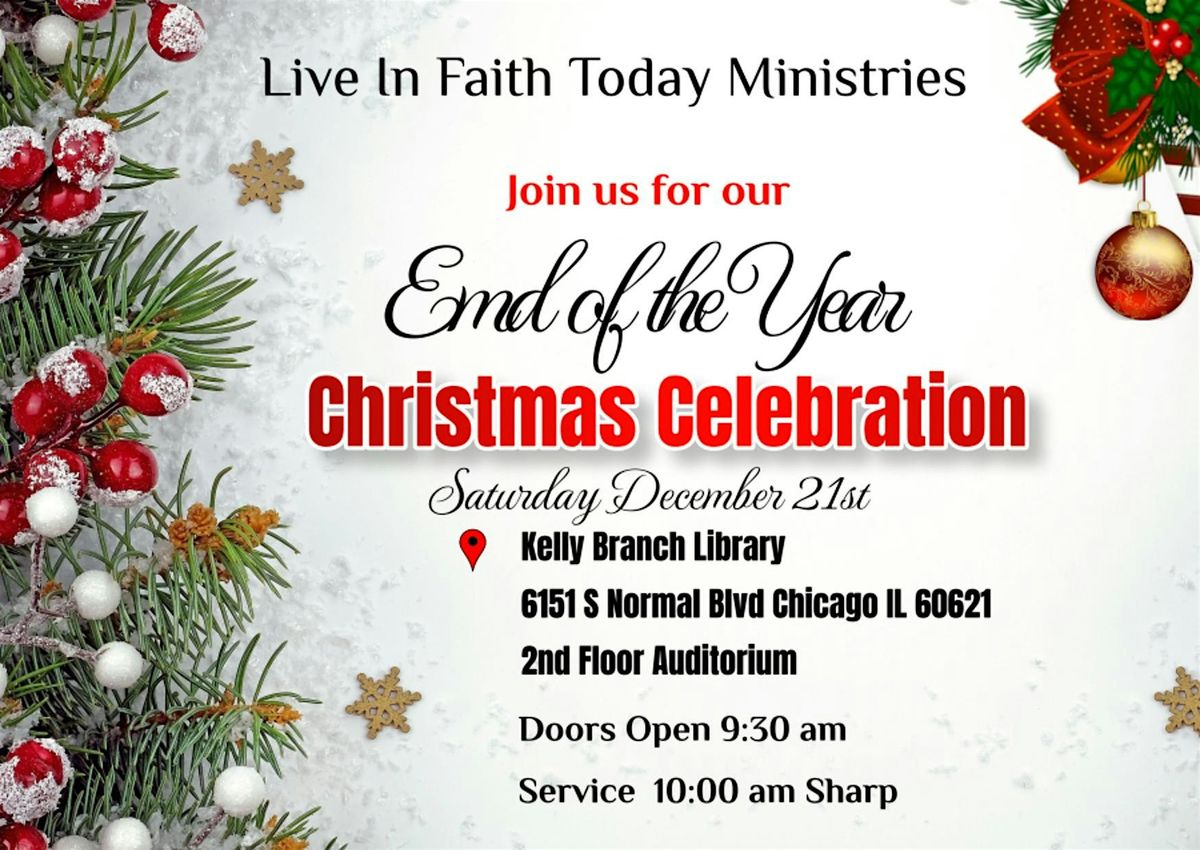 Youth & Young Adults End of The Year Christmas Celebration Worship Service