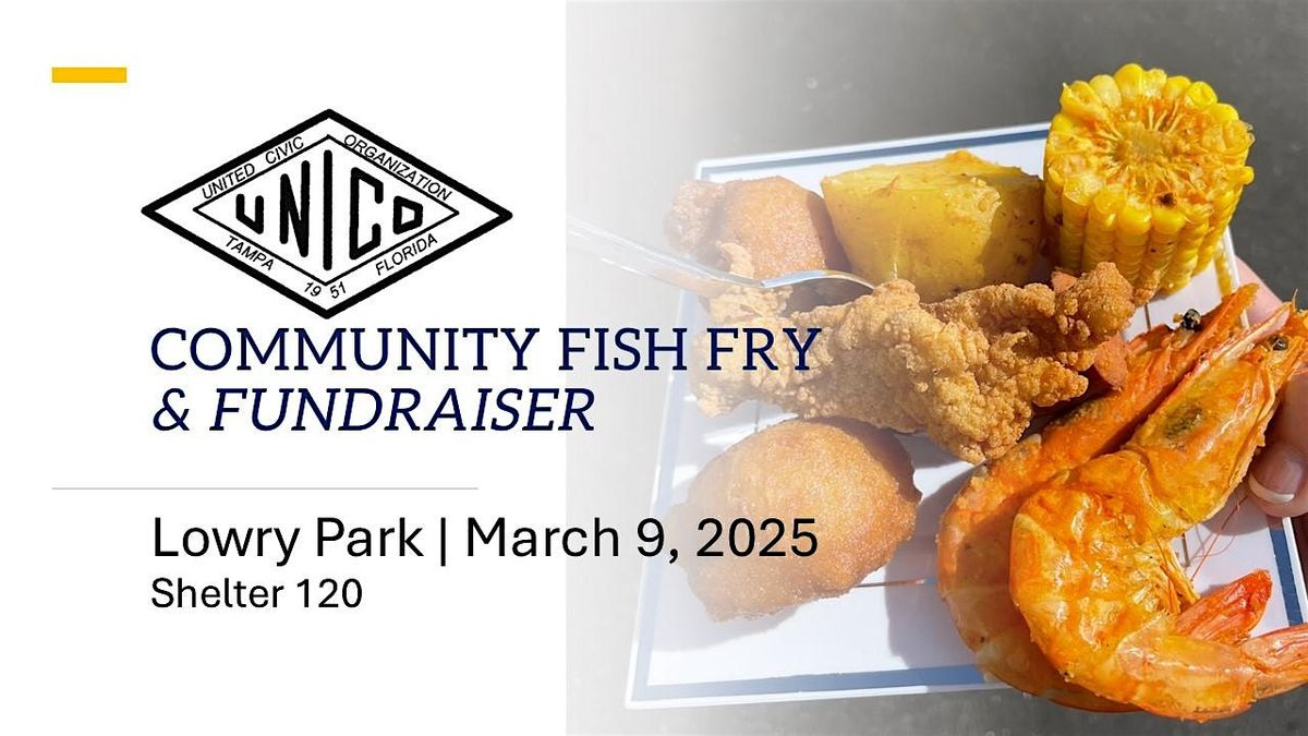 Club UNICO Annual Fish Fry Fundraiser