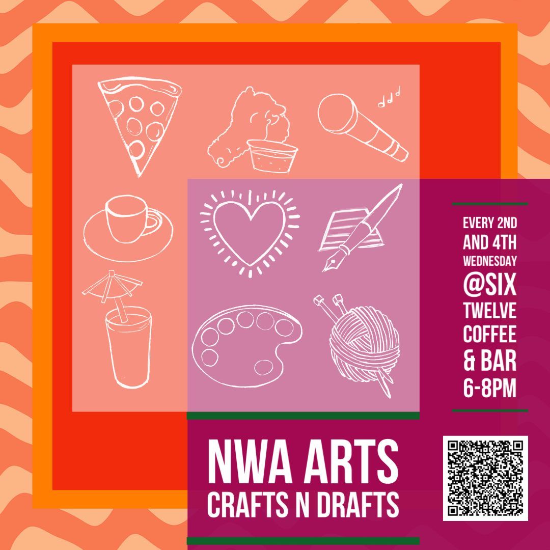 NWA Arts Crafts And Drafts Hangout- Nov 13