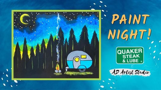 Night Sky Camper Paint Night Tickets Zoeken Greenville 27 May 21