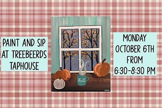 Paint and Sip At Treebeerd's Taphouse