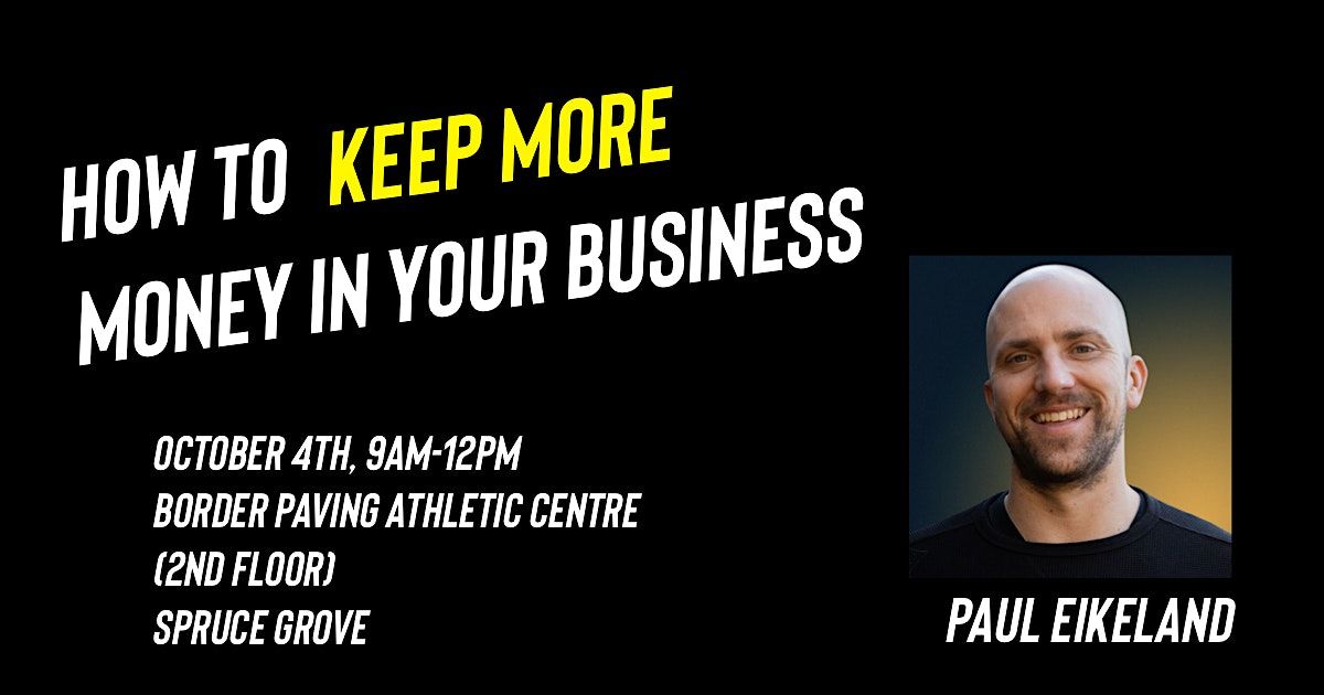 How To Keep More Money IN Your Business