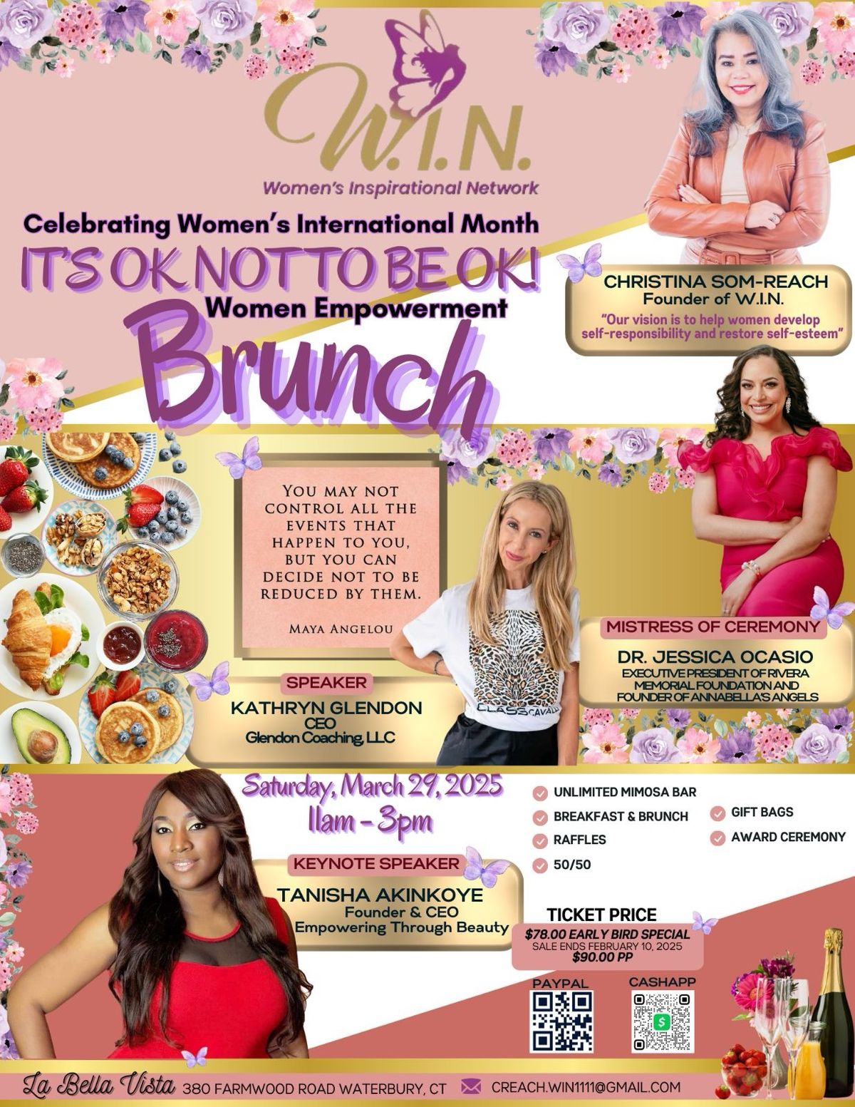 WIN\u2019s Women\u2019s Empowerment Brunch 