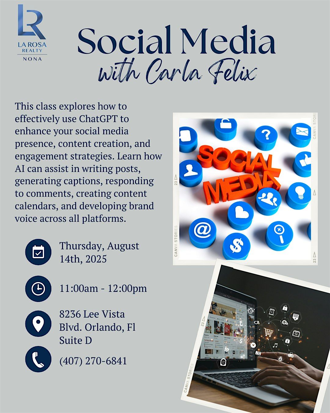 Social Media with Carla Felix
