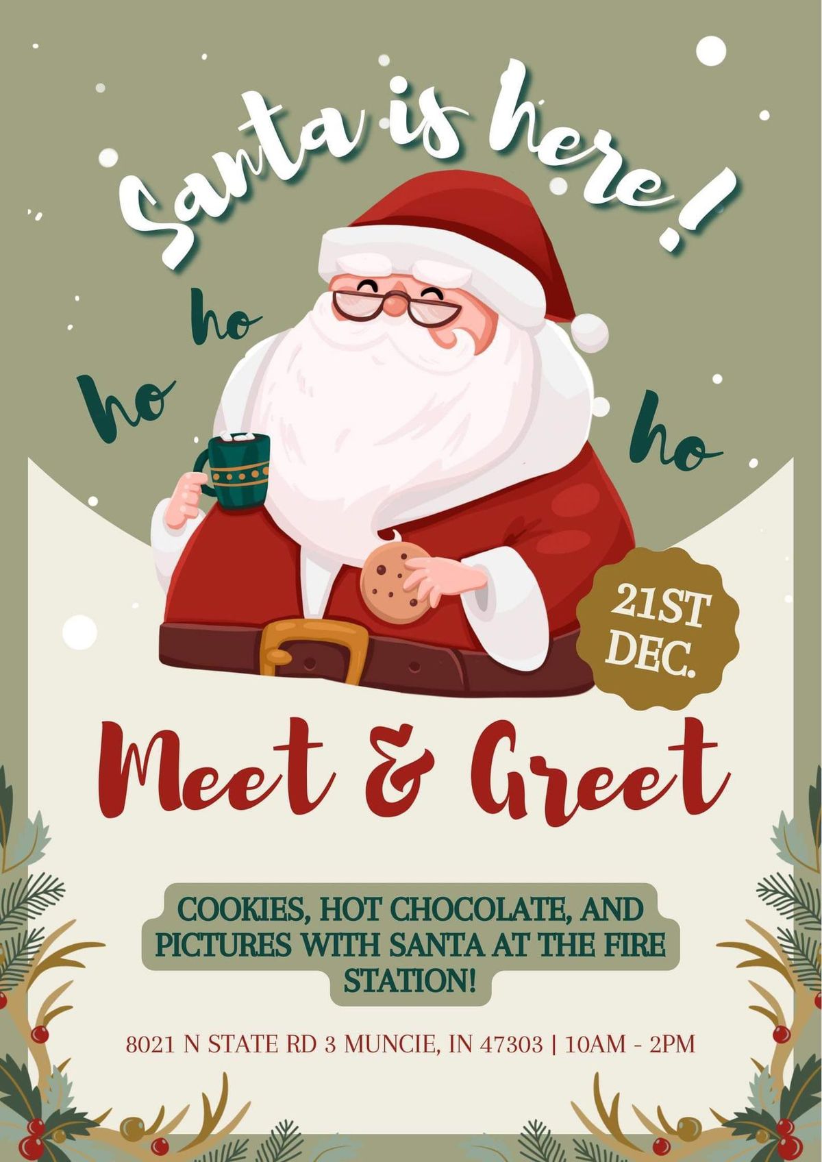 Cookies with Santa