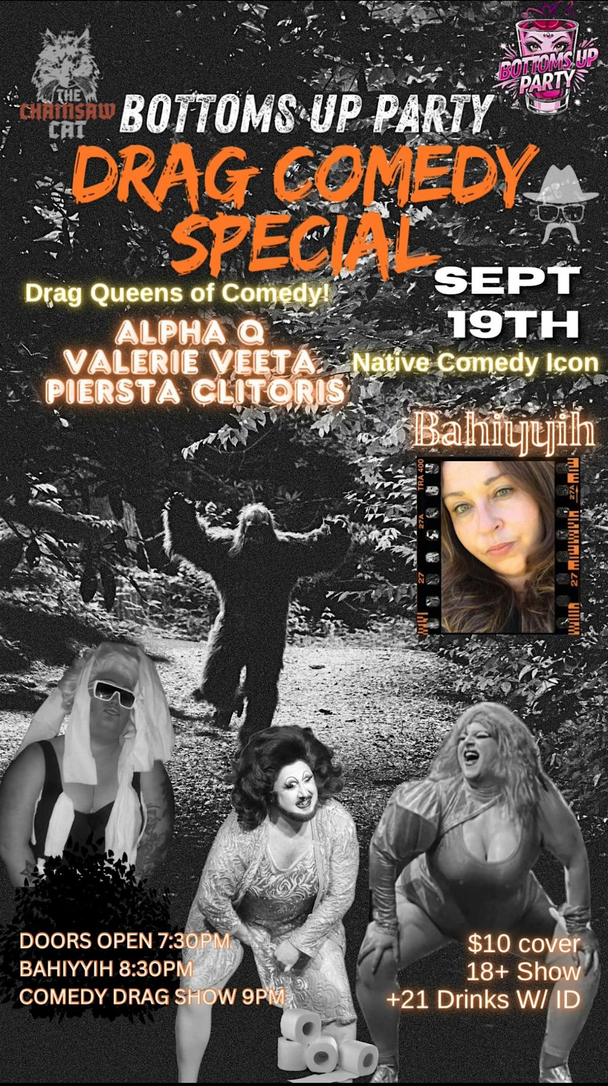 A DRAG COMEDY SPECIAL- Bottoms Up Party