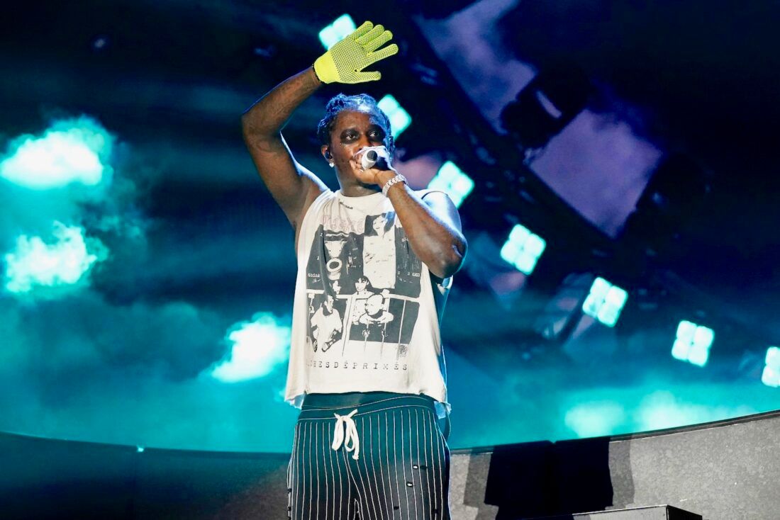 Young Thug at State Farm Arena