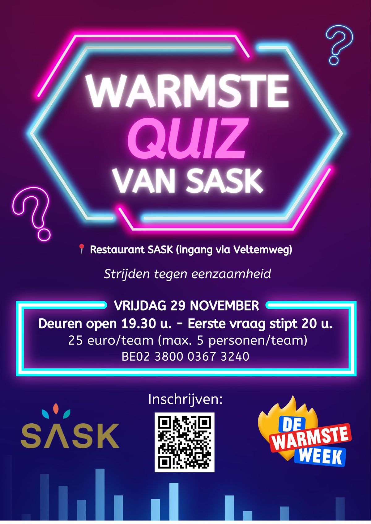 De Warmste Quiz van SASK