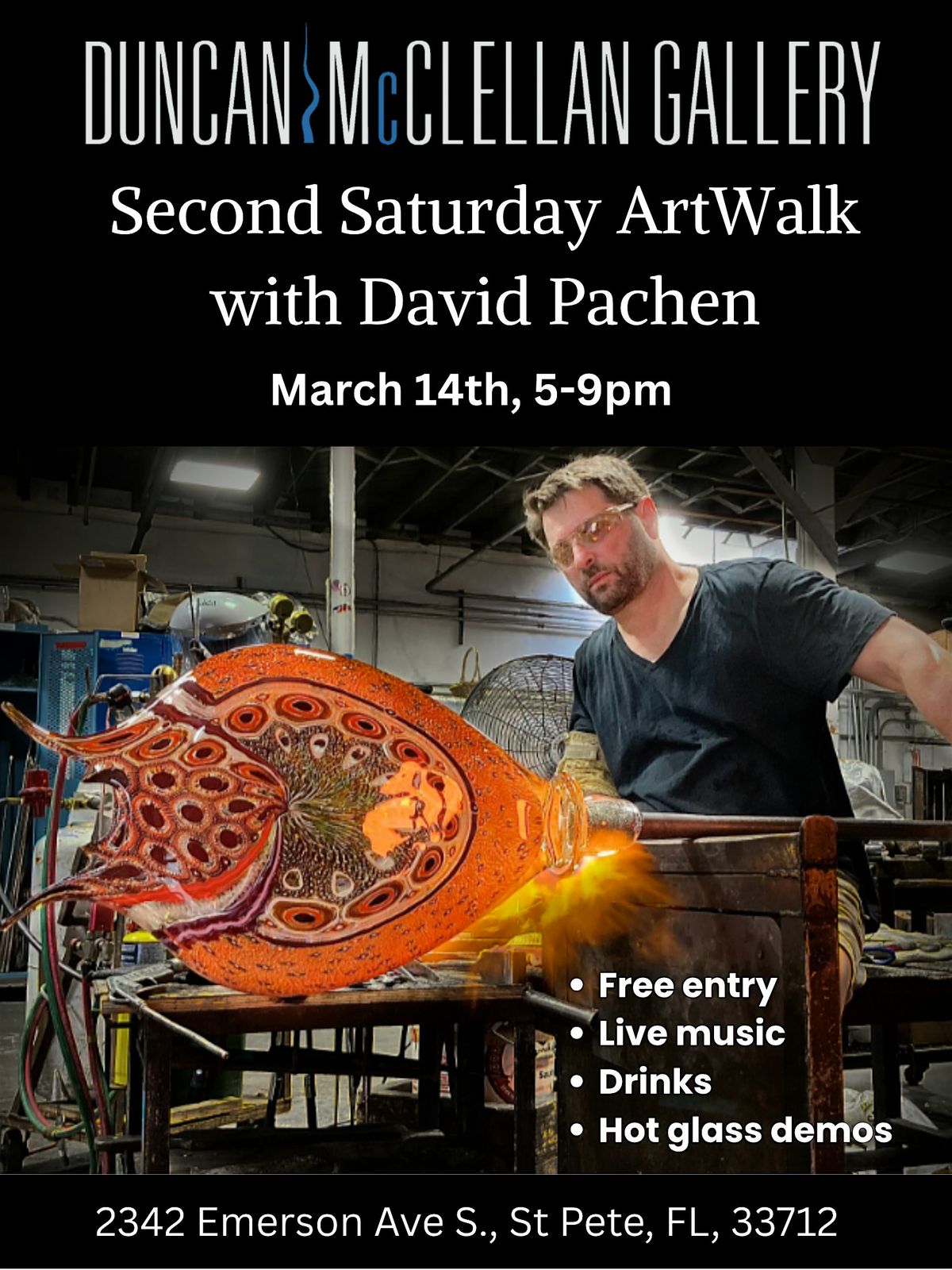 Second Saturday ArtWalk with David Patchen
