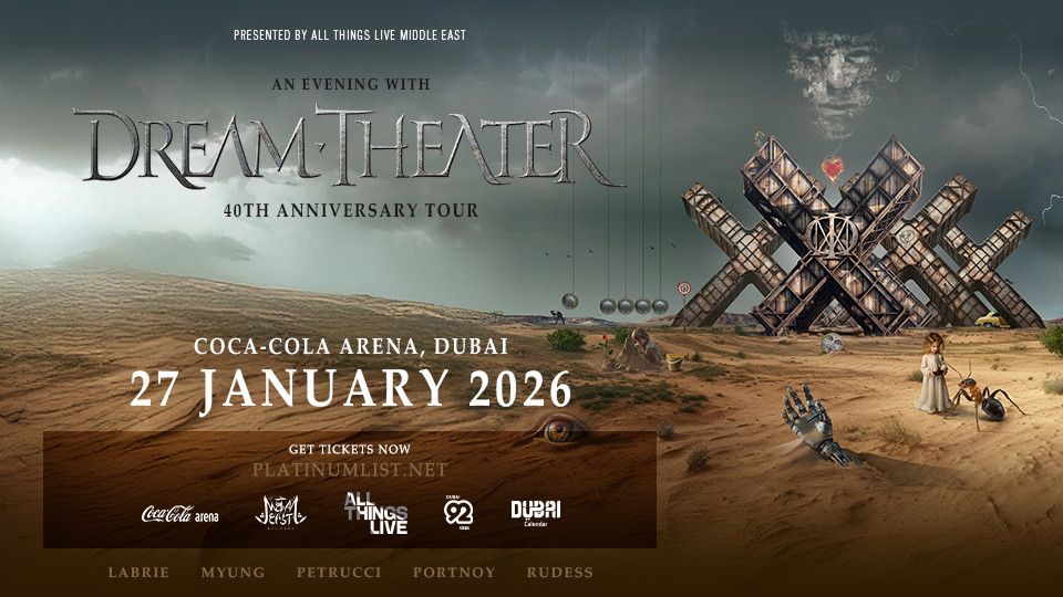Dream Theater - 40th Anniversary Tour 2026 Live in Dubai