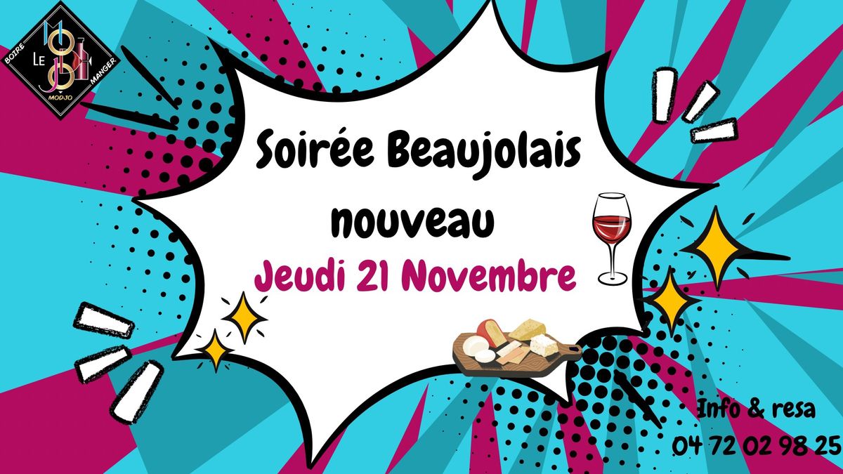 Soir\u00e9e Beaujolais Nouveau 