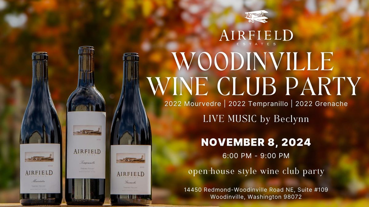 Woodinville Fall Wine Club Party