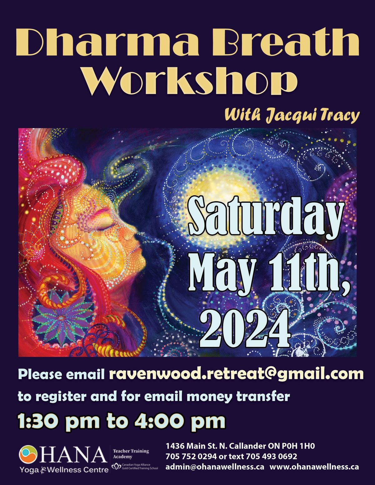 DHARMA BREATH WORKSHOP with Jacqui Tracy