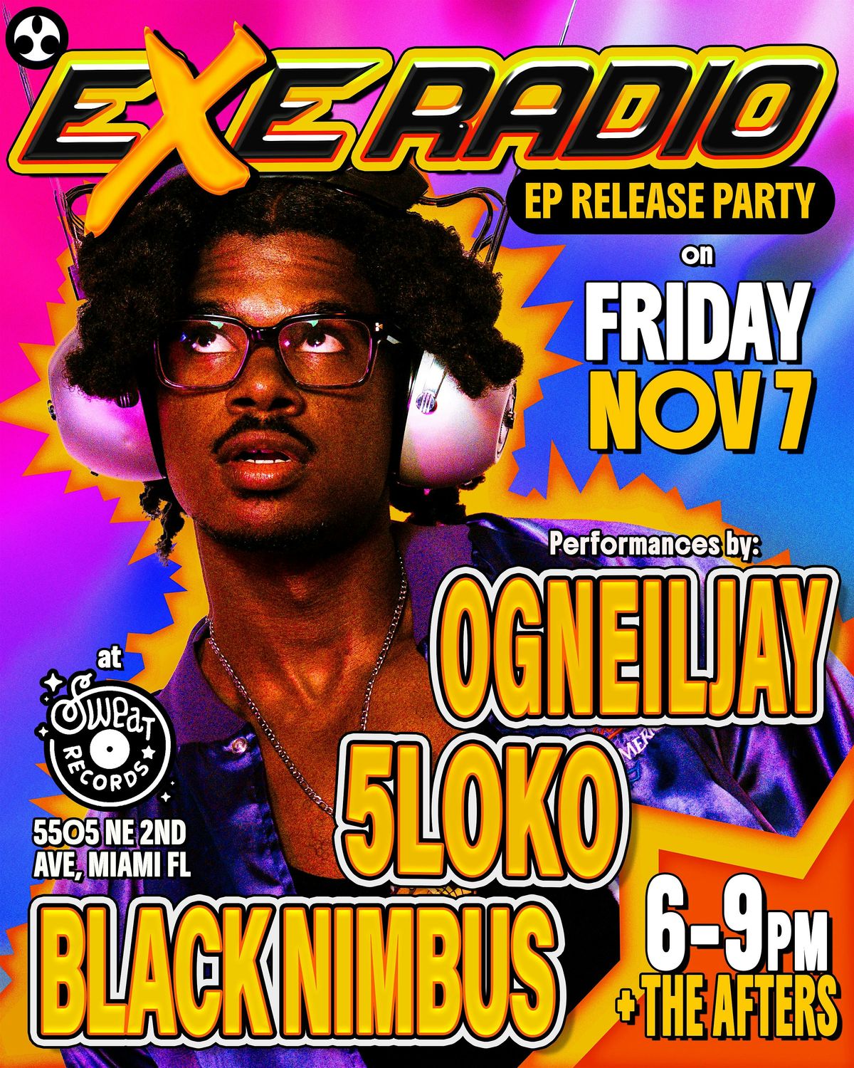 LIVE AT SWEAT: OGNEILJAY - EXE RADIO EP Release Party