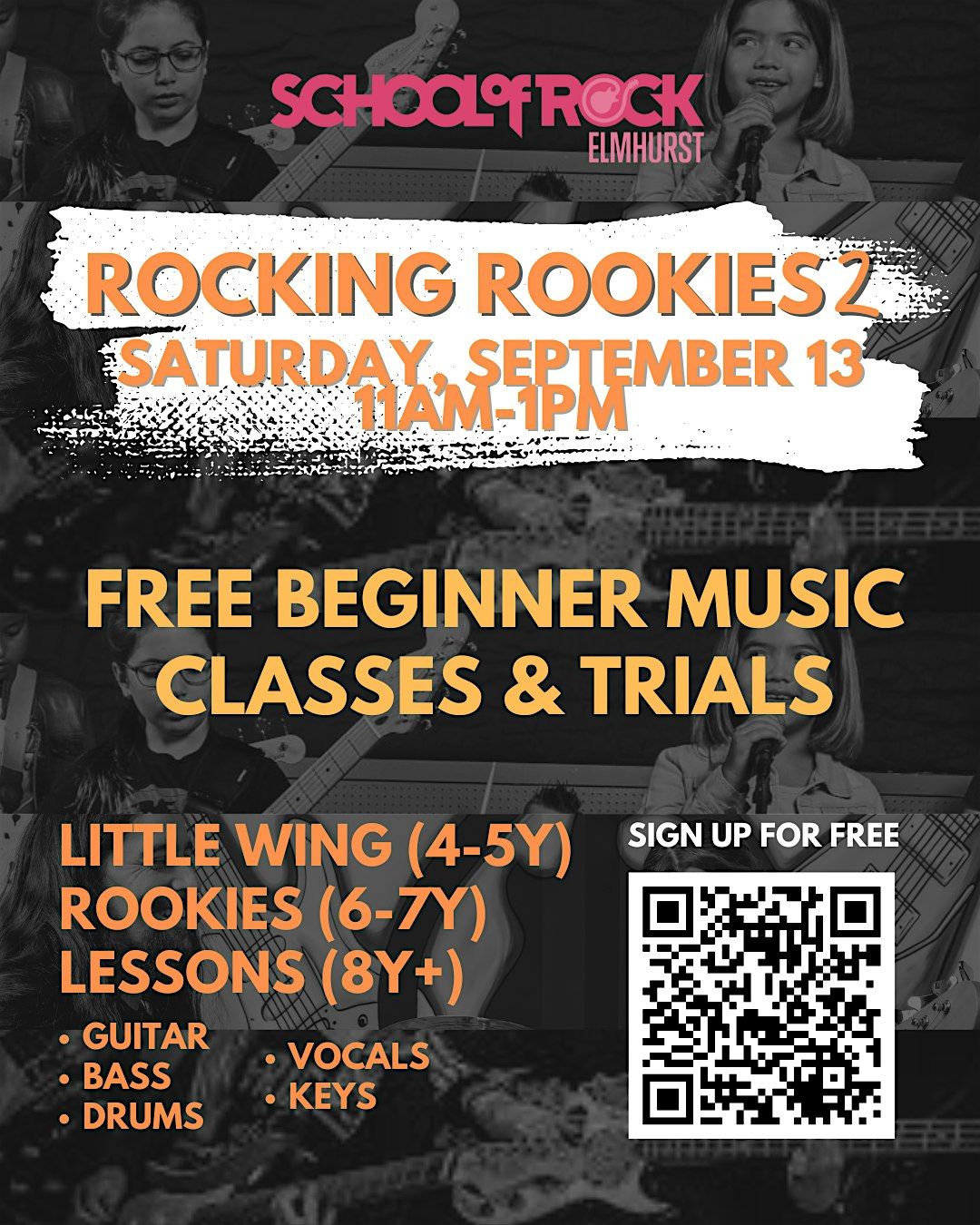 Rocking Rookies - Free Beginner Music Classes