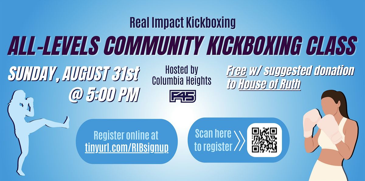 All-Levels Community Kickboxing Class