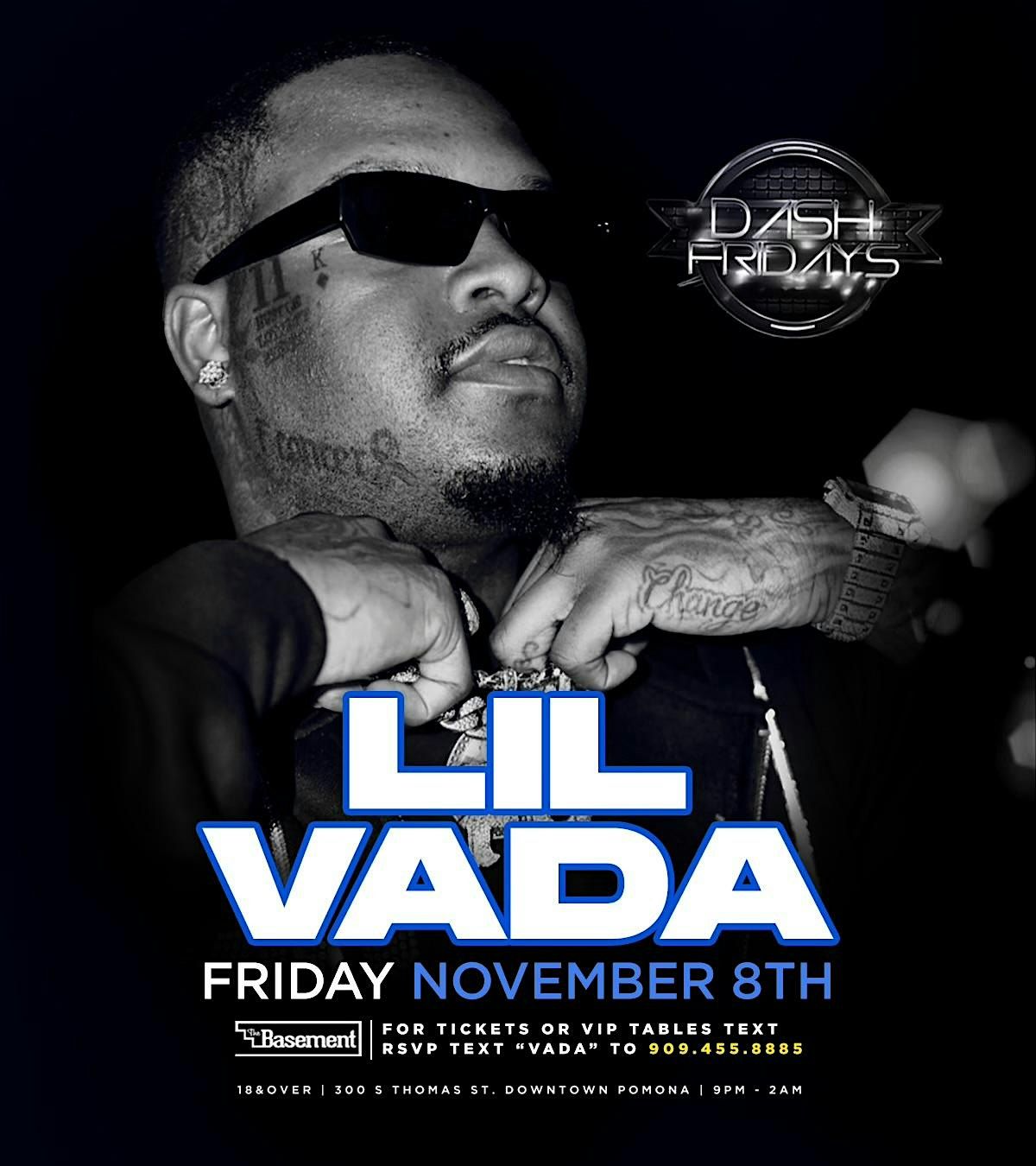 LIL VADA LIVE AT BASEMENT