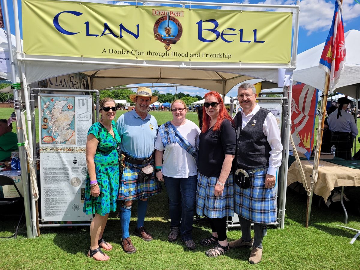 CBNA tent at Middle Tennessee Highland Games & Celtic Fest
