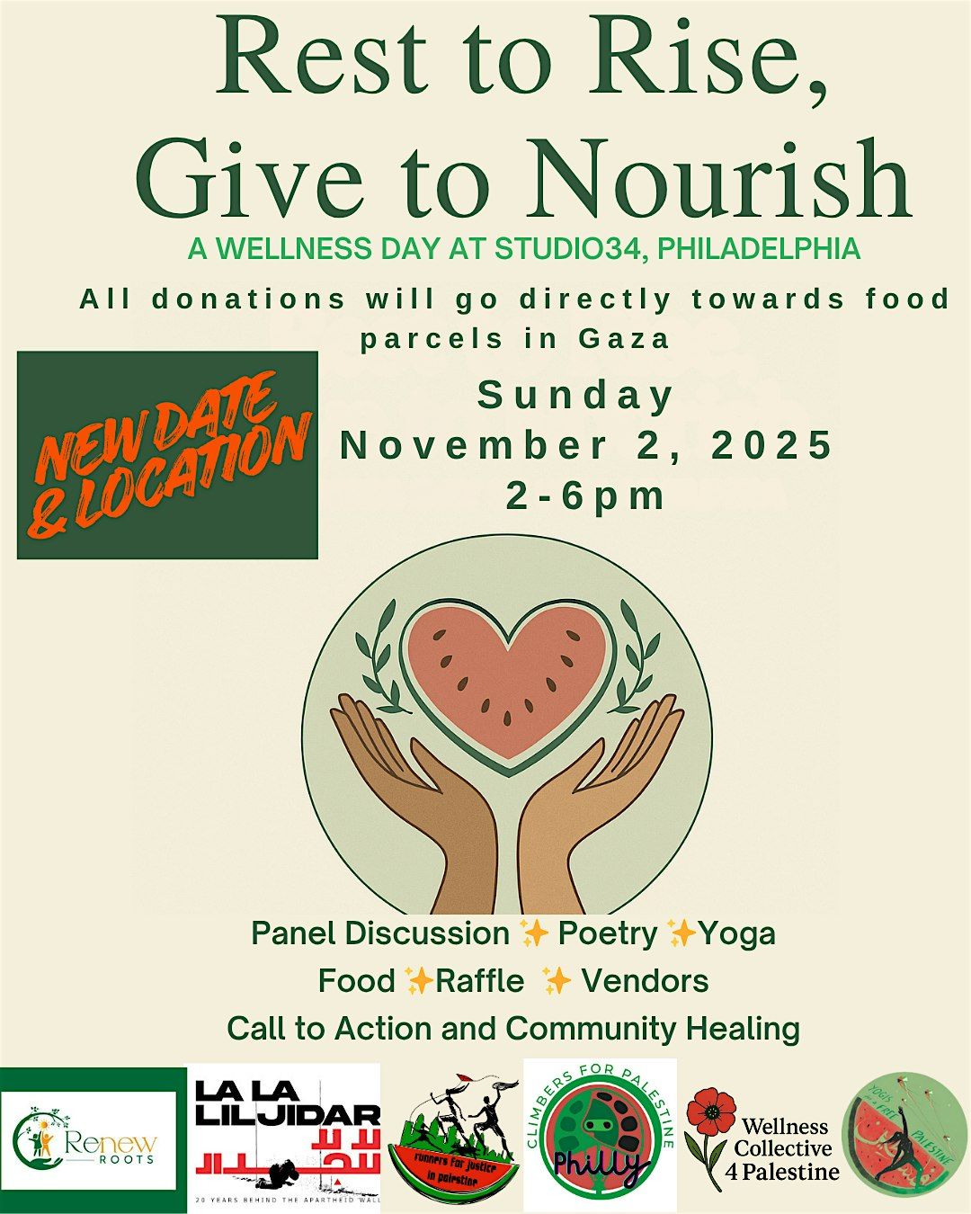 Rest to Rise: Give to Nourish [NEW DATE]