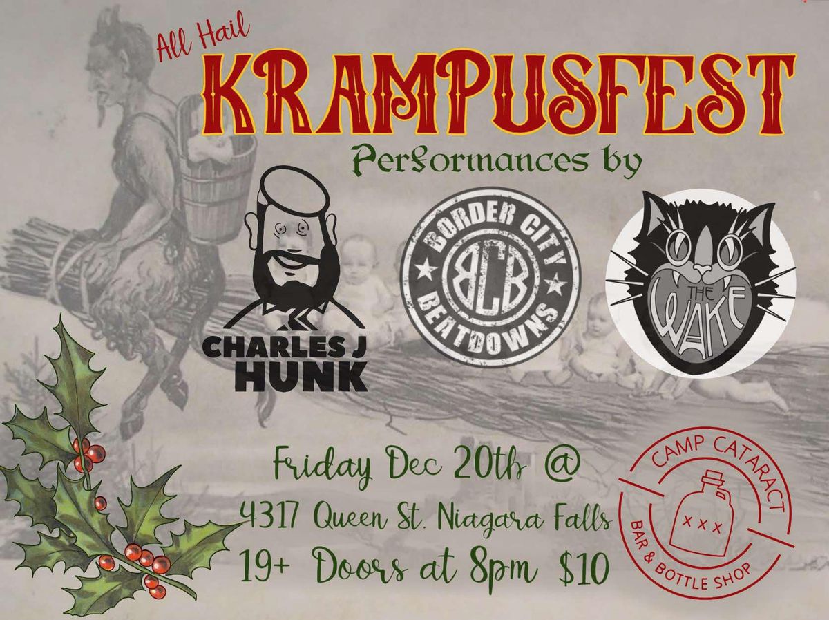 Krampusfest featuring The Wake, Border City Beatdowns, Charles J Hunk