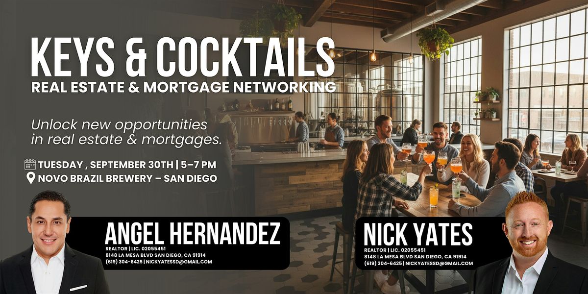 Keys & Cocktails: Real Estate & Mortgage Networking Mixer