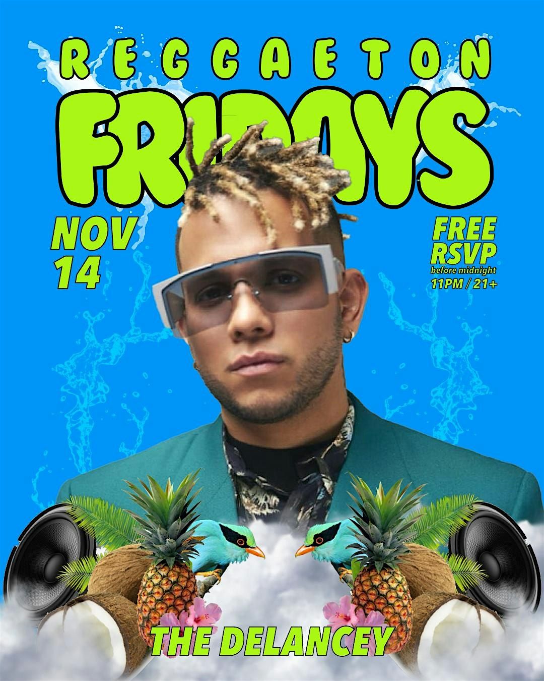 Reggaeton FRIDAYS @ The Delancey