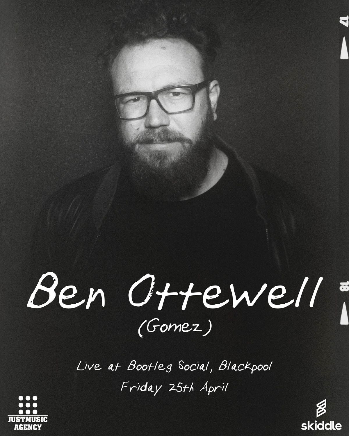 Ben Ottewell (Gomez) + Darwin & The Finches + Harrison Rimmer at Bootleg Social, Blackpool