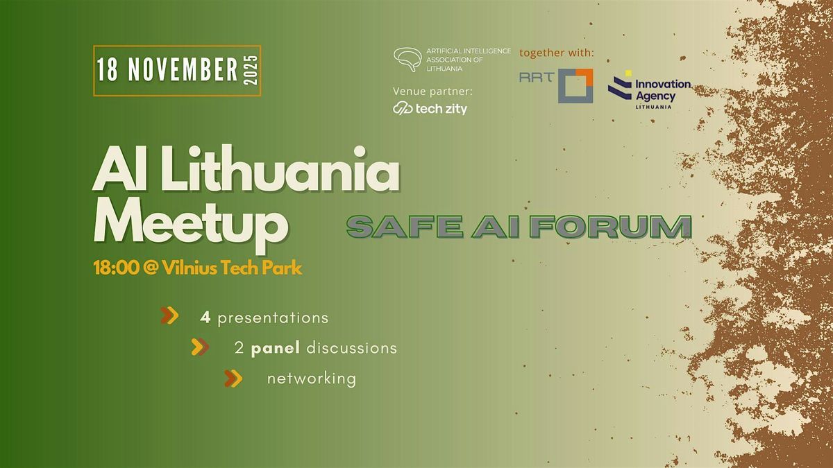 AI Meetup: Safe AI Forum