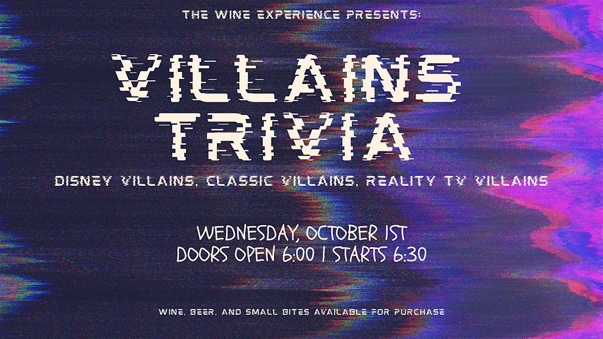 Villains Trivia