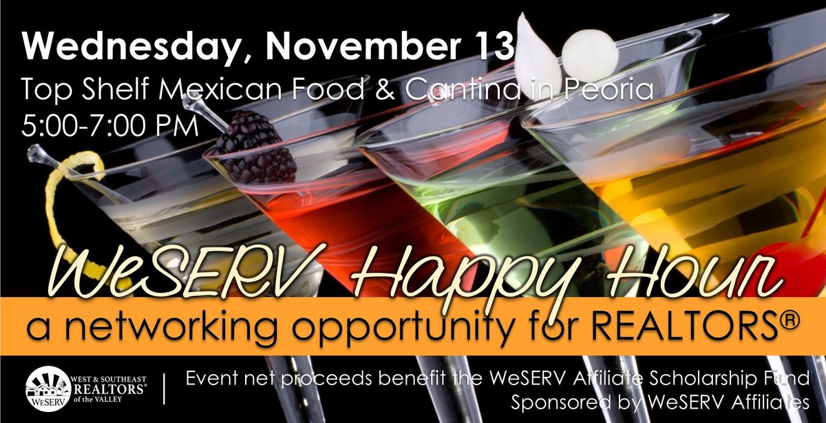 WeSERV Happy Hour