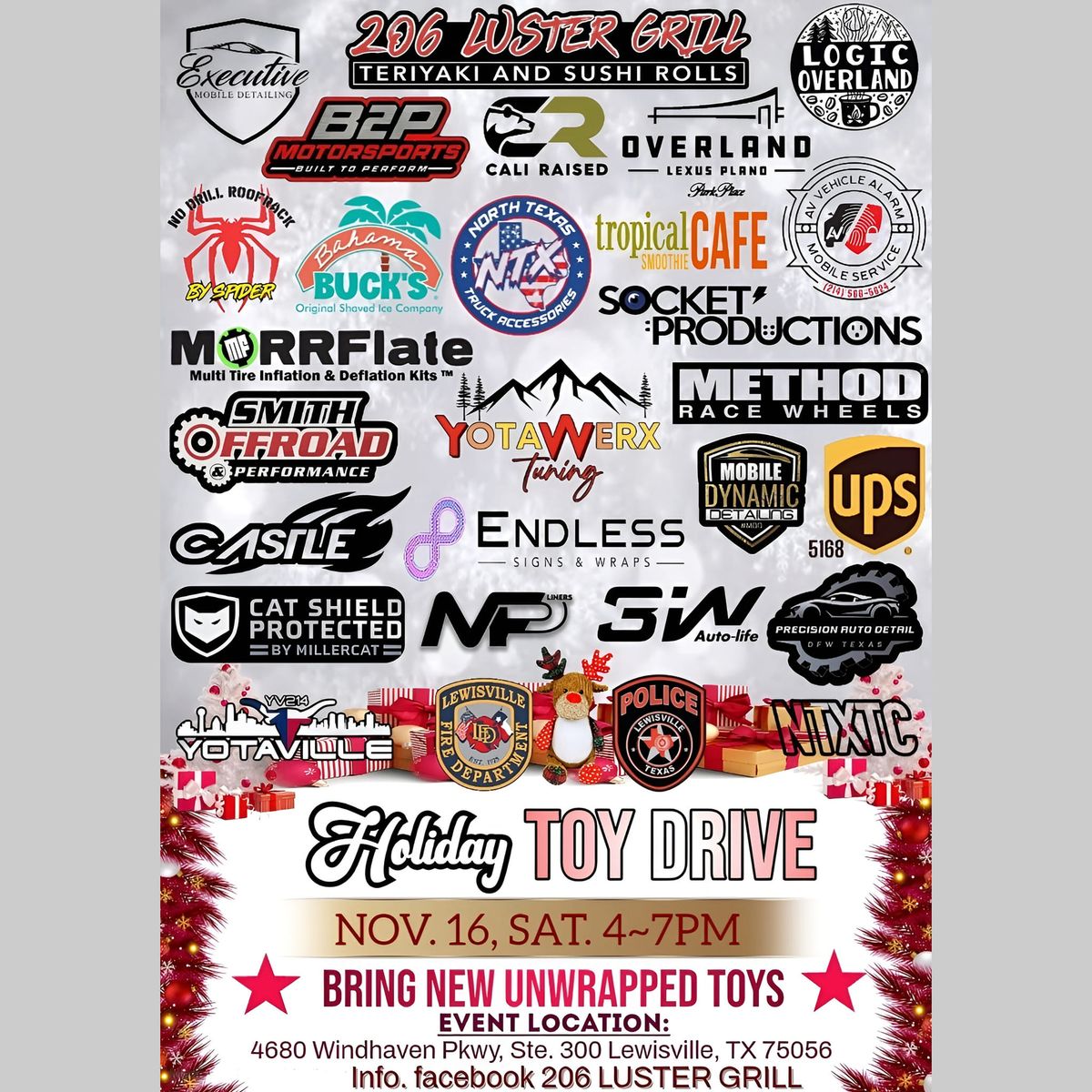 HOLIDAY TOY DRIVE 