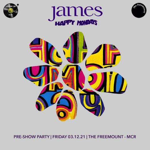 James\/Happy Mondays Pre Show Party