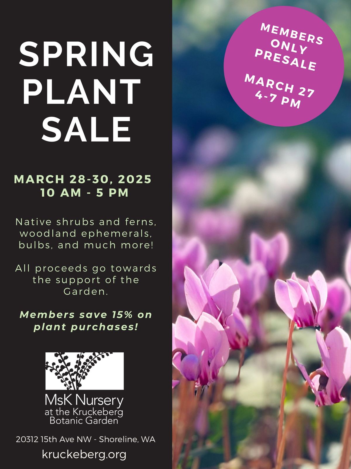 Spring Plant Sale