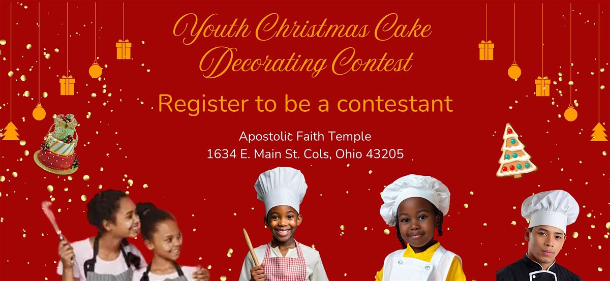 Youth Christmas Cake Decorating Contest