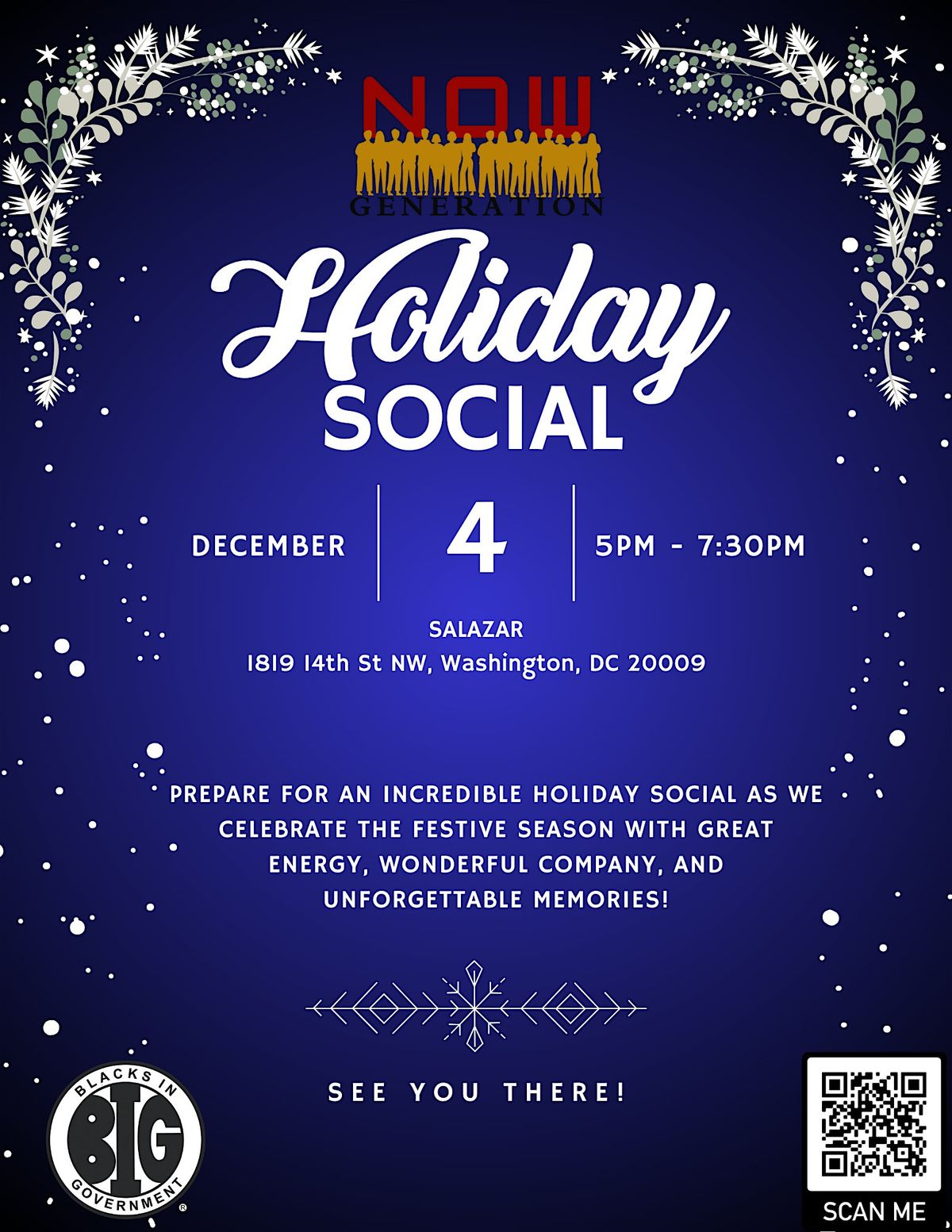 NOW Generation Holiday Social