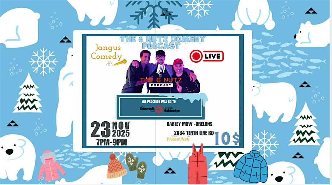 6 Nutz Comedy Podcast -Live