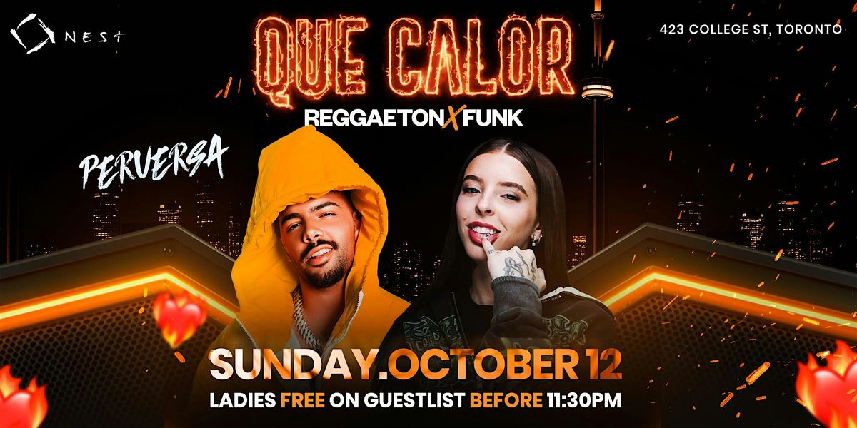 QUE CALOR - REGGAETON X FUNK @NEST