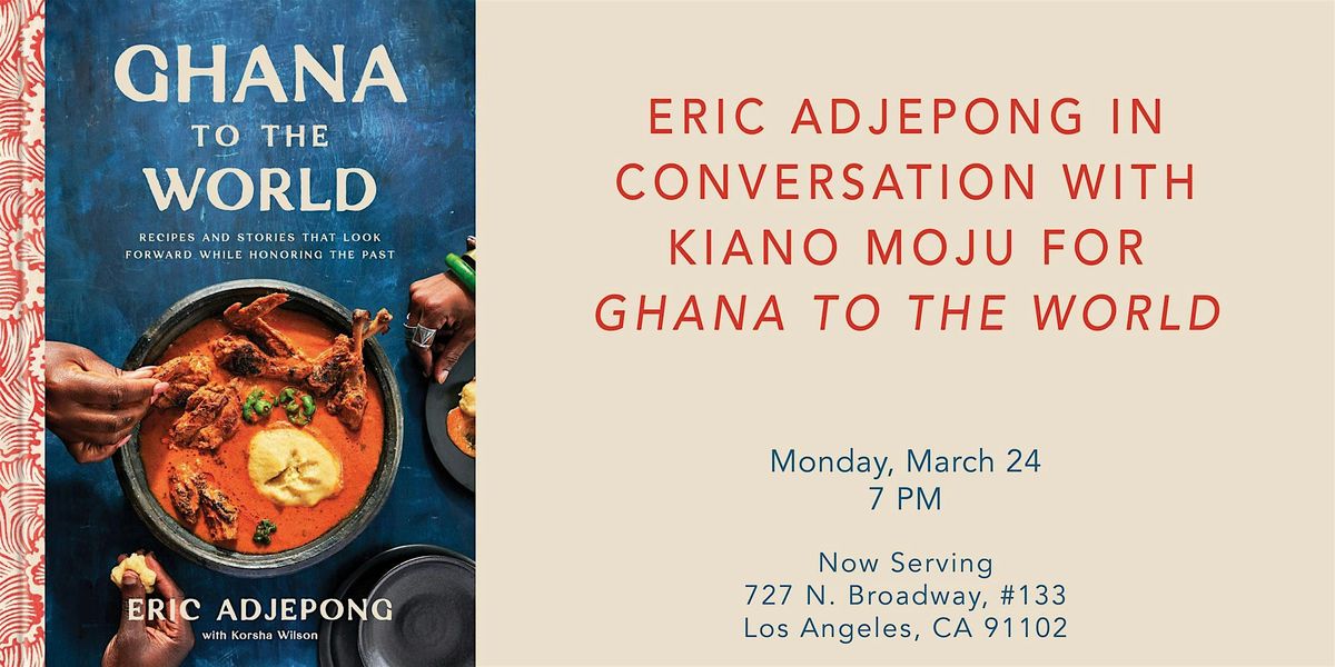 Eric Adjepong in Conversation for Ghana to the World