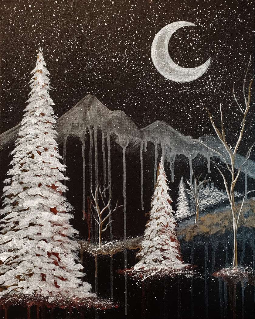 Winter Night-Paint Party