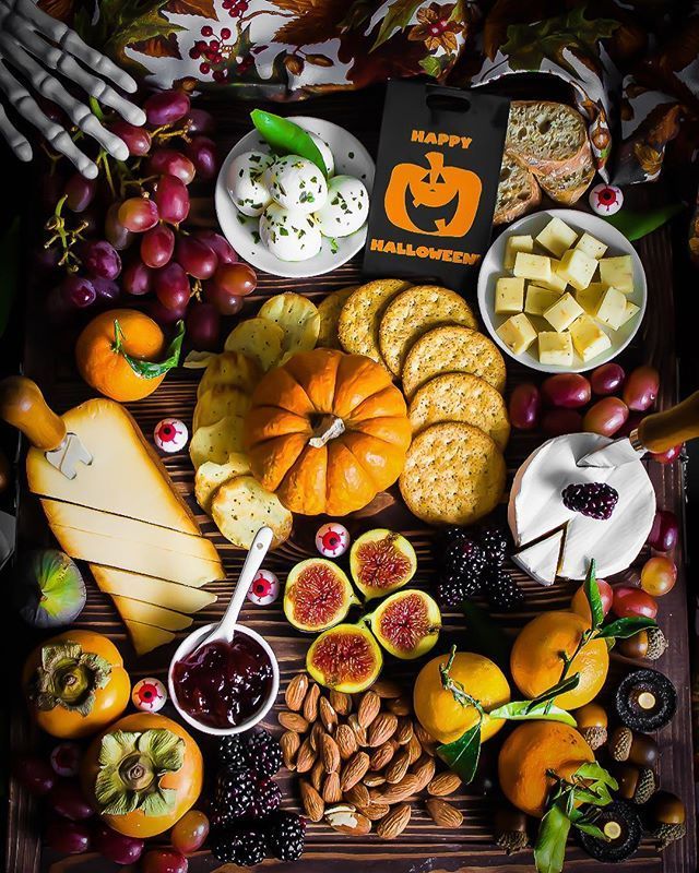 Halloween Cheese and Chutney Tasting