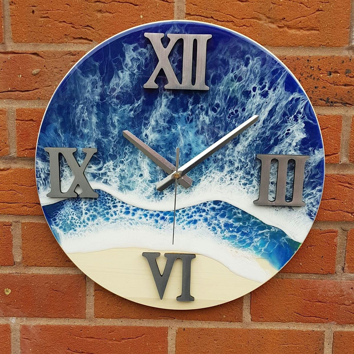 Epoxy resin wave clock making  (2 sessions)