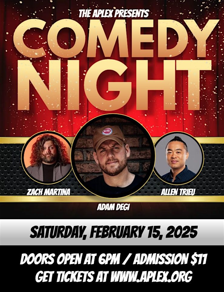 Comedy Night featuring Zach Martina, Allen Trieu and Adam Degi