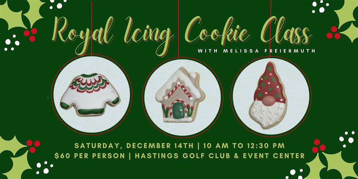 Christmas Royal Icing Cookie Decorating Class