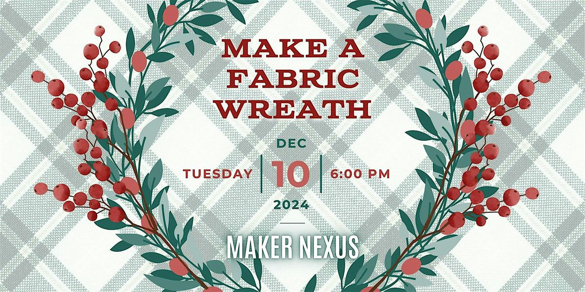 Make a Recycled Fabric Wreath